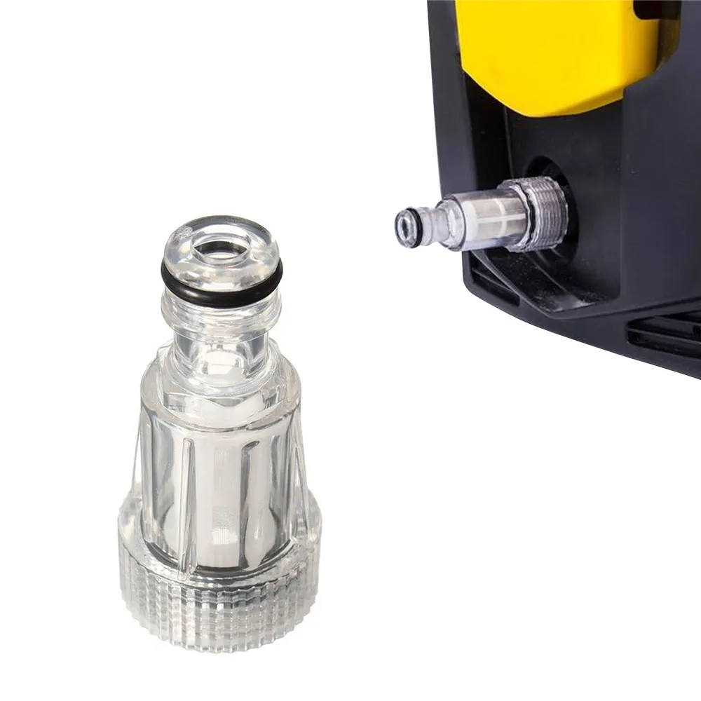 자동차 세탁기 물 필터 플라스틱 고압 연결 피팅, Karcher K2 K3 K4 K5 K6 K7 시리즈 압력 와셔용 title=자동차 세탁기 물 필터 플라스틱 고압 연결 피팅, Karcher K2 K3 K4 K5 K6 K7 시리즈 압력 와셔용 