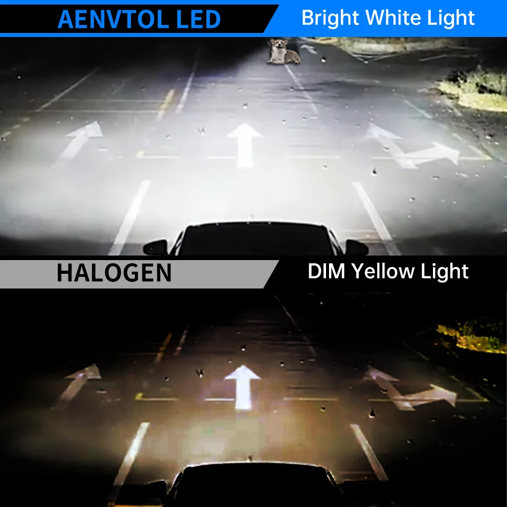 AENVTOL 2pcs Canbus 2504 PSX24W 지프 그랜드 체로키 wk2 랭글러 jk 패트리어트 닷지 충전기 시보레 캡티바 스바루 임프레자 자동차 액세서리 LED 전구 10000LM 화이트 옐로우 골드 오류 없음 LED 헤드 라이트 안개 램프