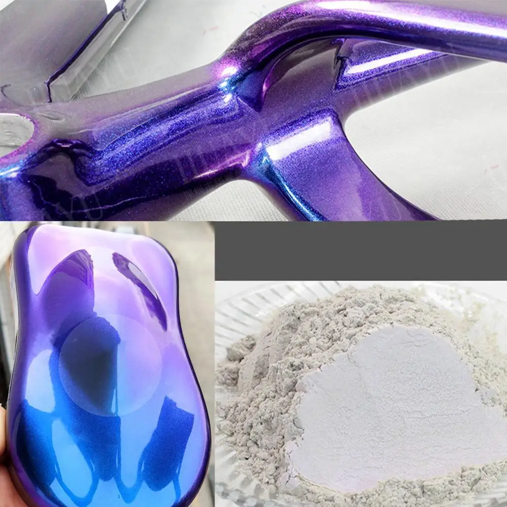 자동차 페인팅용 카멜레온 안료 아크릴 페인트 파우더 코팅, 자동차 카멜레온 파우더 공예, 네일 장식 아트, 10g