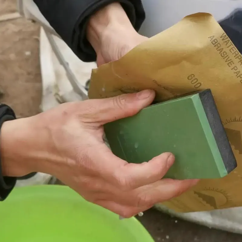 수동 샌더 사포 홀더 연삭 벽 목공 연마 도구, 샌드 보드 특수 프레임 스폰지 인감 특수 신제품