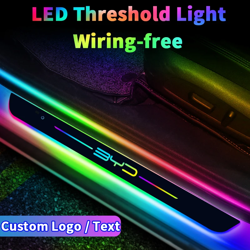 맞춤형 BYD Atto 3 EV 위안송 한 2022 2023 자동차 환영 도어 조명, 씰 라이트 로고 램프, LED 자동차 페달 장식 title=맞춤형 BYD Atto 3 EV 위안송 한 2022 2023 자동차 환영 도어 조명, 씰 라이트 로고 램프, LED 자동차 페달 장식 