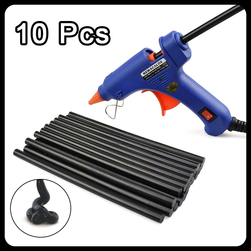 자동차 차체 덴트 수리 접착제 스틱, 블랙 고접착 핫멜트 접착제 스틱, 강력한 접착 자동차 수리 도구, 10 개 title=자동차 차체 덴트 수리 접착제 스틱, 블랙 고접착 핫멜트 접착제 스틱, 강력한 접착 자동차 수리 도구, 10 개