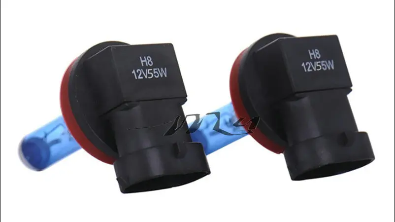 할로겐 전구 슈퍼 화이트 헤드라이트, 안개등, 주행등, 12V 고출력, 자동차 광원 주차, H8, 55W, 35W