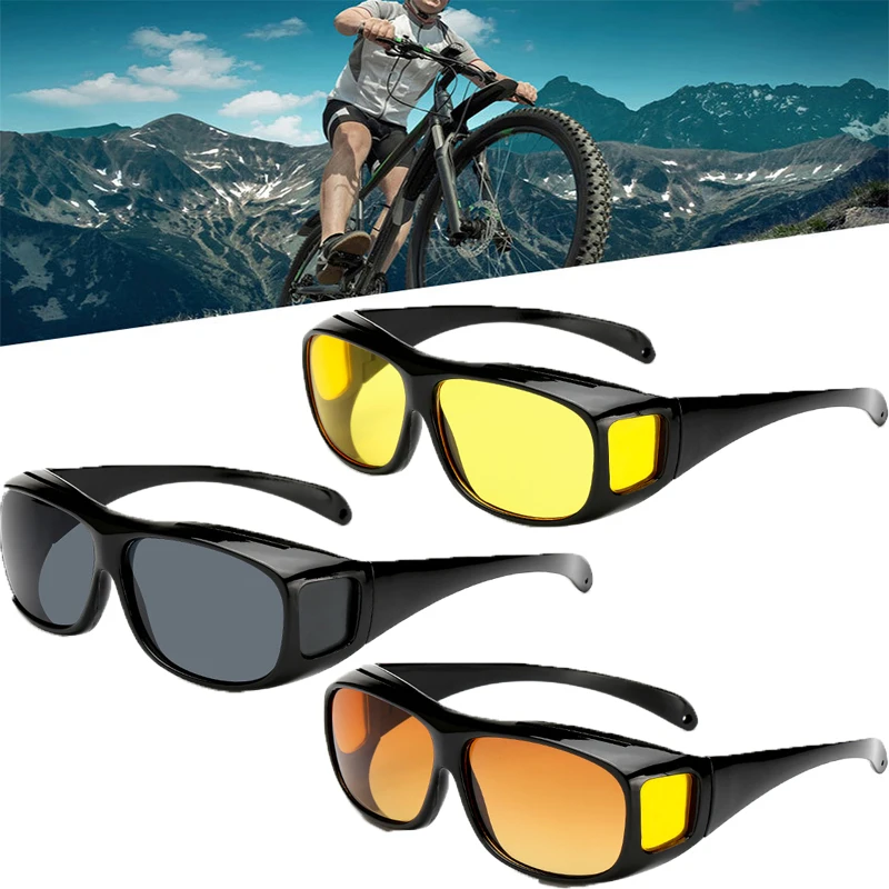 자동차 야간 투시경 선글라스 안전 운전 고글 야간 운전 안경 남여 태양 안경 UV 보호 운전 선글라스