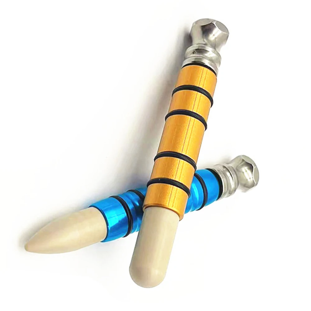 덴트 수리 도구 교체 해머 헤드 탭 다운 도구, 페인트리스 피트 제거 레벨링 해머 헤드 액세서리, 2 개