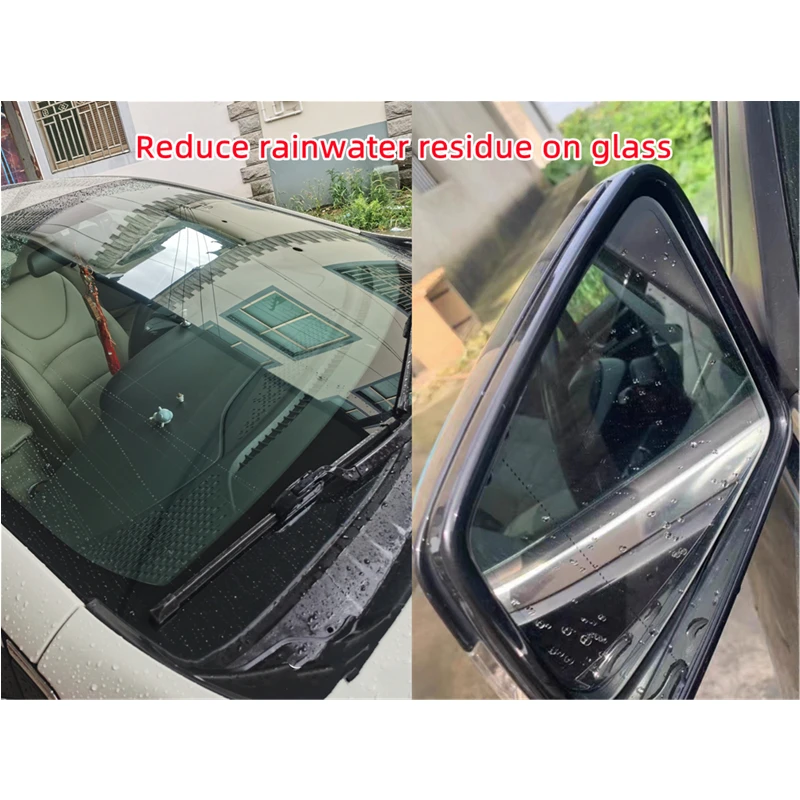 자동차 유리 방수 안티 안개 스프레이 세트 자동차 앞 유리 자동차 사이드 미러 오토바이 헬멧에 대 한 소수성 코팅 발수