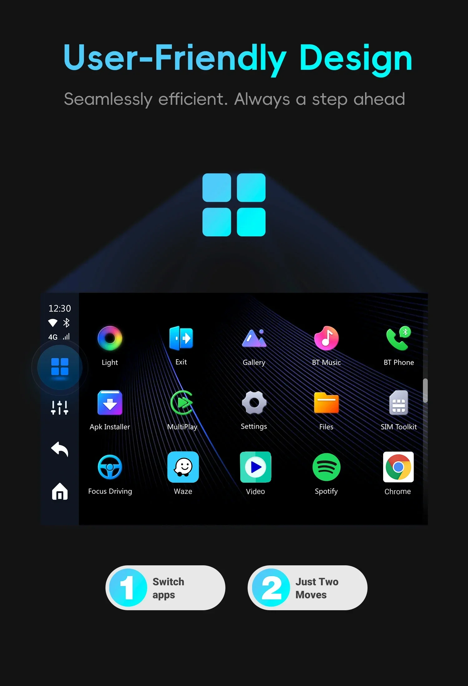 OTTOCAST 피카소 3 카플레이 AI 박스, 무선 안드로이드 자동차 TV 박스, 미니 HDMI, 도요타, 기아, 현대, VW, 넷플릭스, 자동차 액세서리
