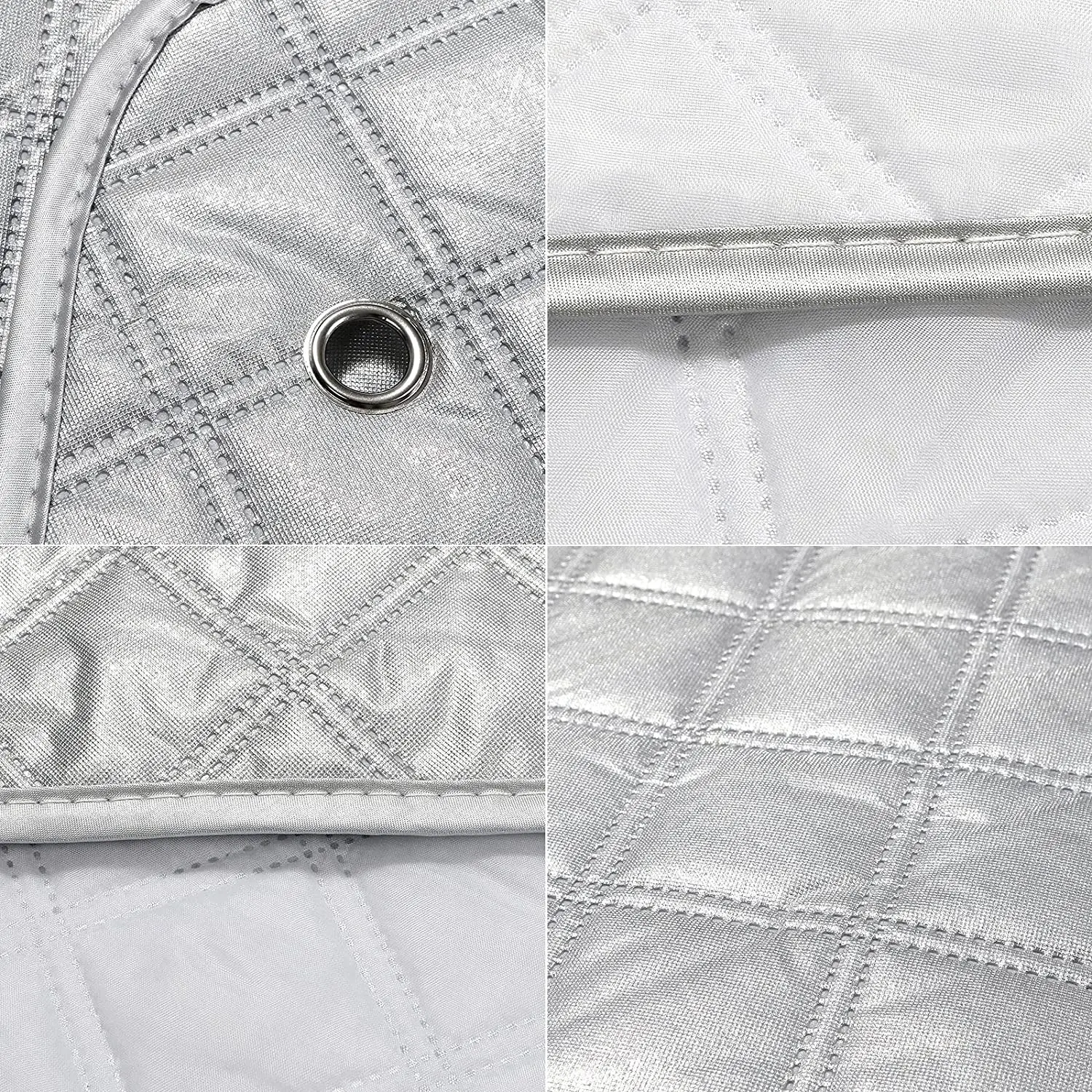 내부 열 블라인드 창 커버 세트, VW T5 T6 햇빛가리개 앞유리 보호 세트, 외부 액세서리 앞유리 햇빛가리개