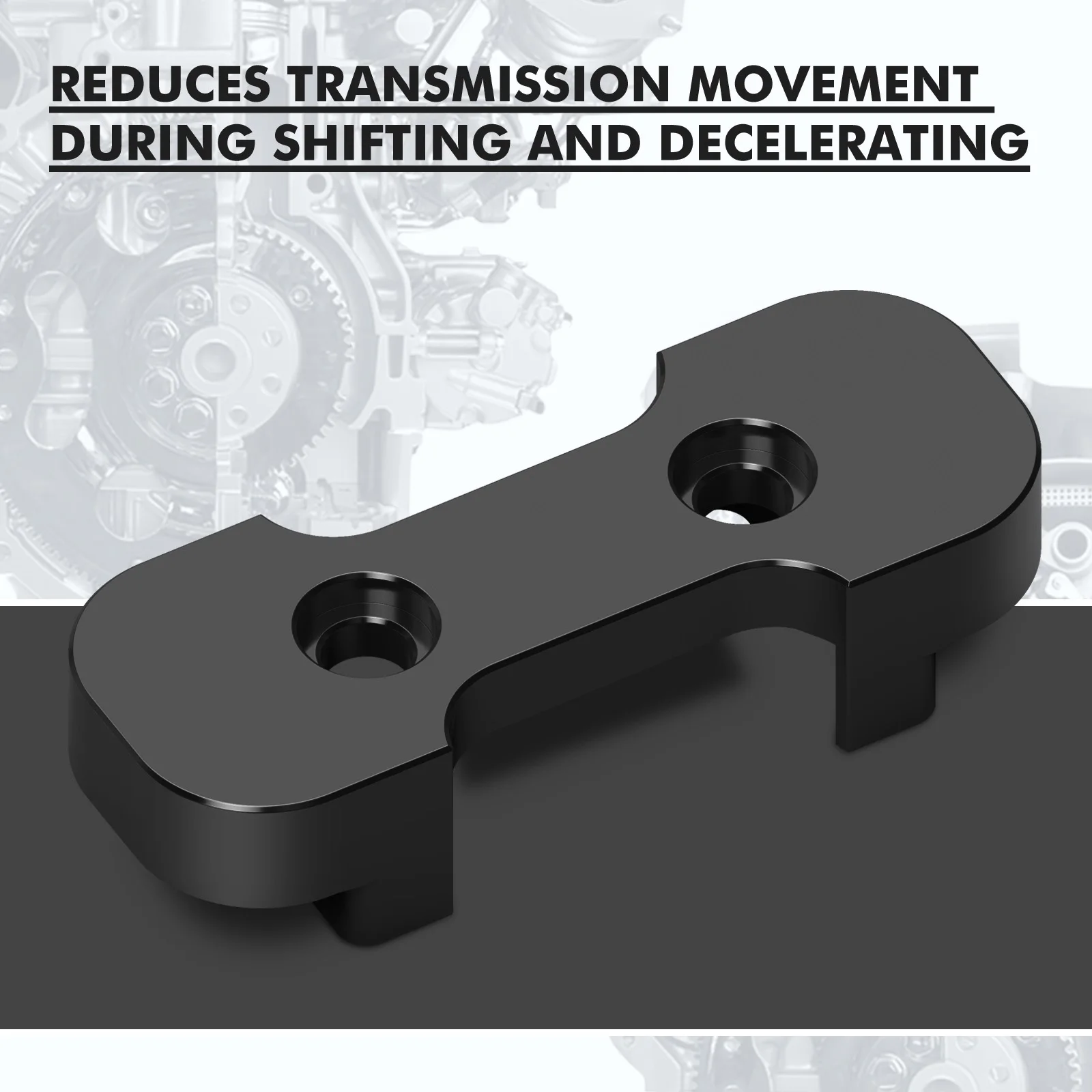BEVINSEE 변속기 마운트 인서트 알루미늄, 아우디 B9 A4 S4 A5 S5 RS5 Q5 SQ5 올로드 2.0t 3.0t TFSI 자동차 액세서리