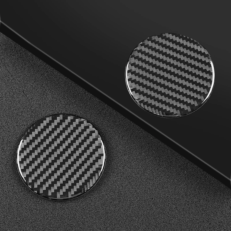 미니 쿠퍼 자동차 탄소 섬유 패턴 미끄럼 방지 매트, R55, R61, R66, JCW, F54, F55, F56, F57, F60, 2 개입