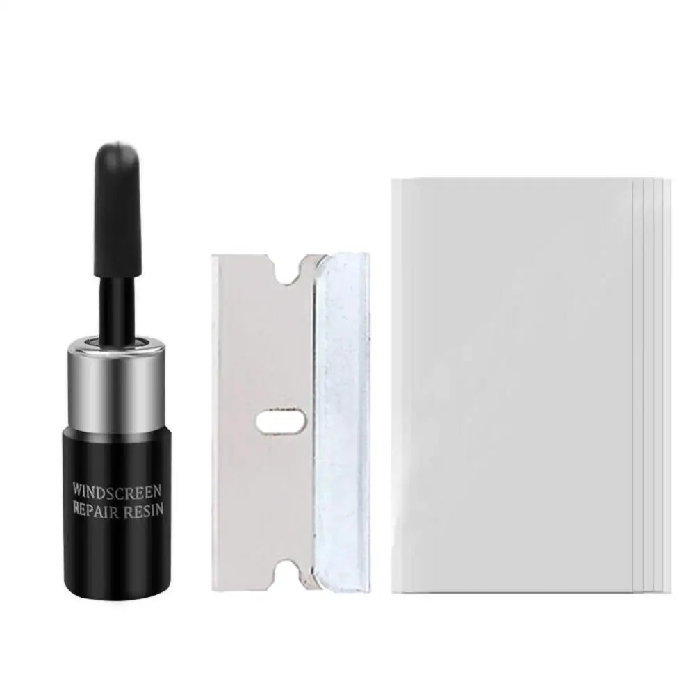 자동차 앞 유리에 금이 간 수리 도구 DIY 자동차 창 전화 화면 수리 키트 유리 경화 접착제 자동 유리 스크래치 균열 복원