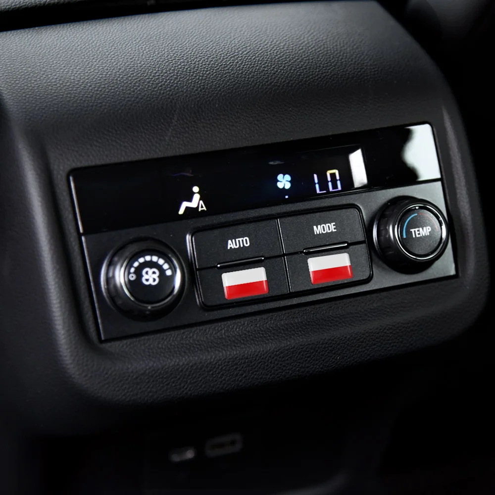 에폭시 자동차 창문 리프트 단추 스티어링 휠 스티커, 터키, 네덜란드, 캐나다, 체코, 우크라이나, 국기 배지, 10 개