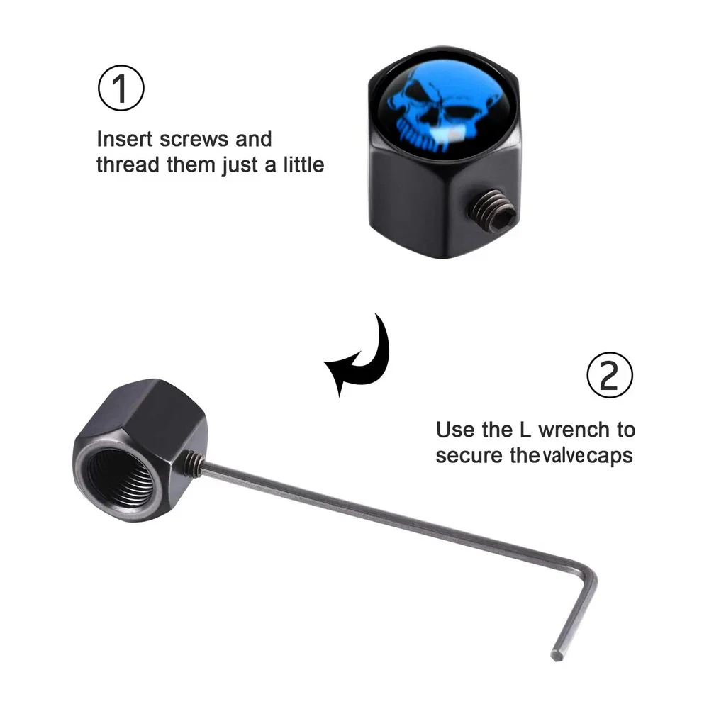 Autocoat 도난 방지 중간 손가락 스타일 타이어 밸브 먼지 캡 방진 타이어 캡 밸브 자동차, 트럭, 오토바이 용 스템 캡