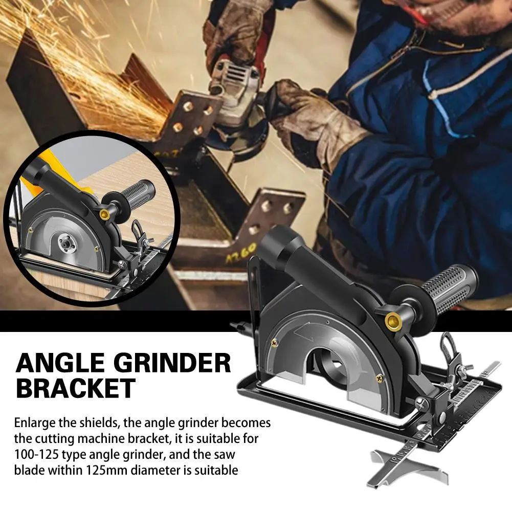 앵글 연마기 브래킷 스탠드 연마기 거치대 지지대 앵글 연마기 절단기 베이스 목공 테이블 보호