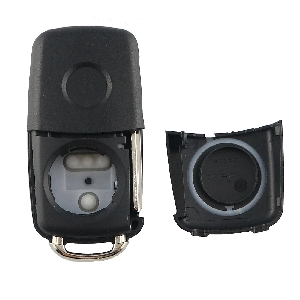 원격 자동차 키 쉘, 폭스바겐 VW 제타 티구안 골프 Mk6 캐디 Eos 스코다 톨레도, 보라 사기타 폴로 파사트, 딱정벌레 언컷 블레이드