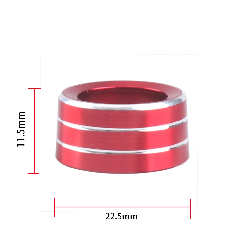 합금 자동차 인테리어 장식 백미러 조정 노브 커버 트림, 벤츠 스마트 포투 포포 스타일링 액세서리