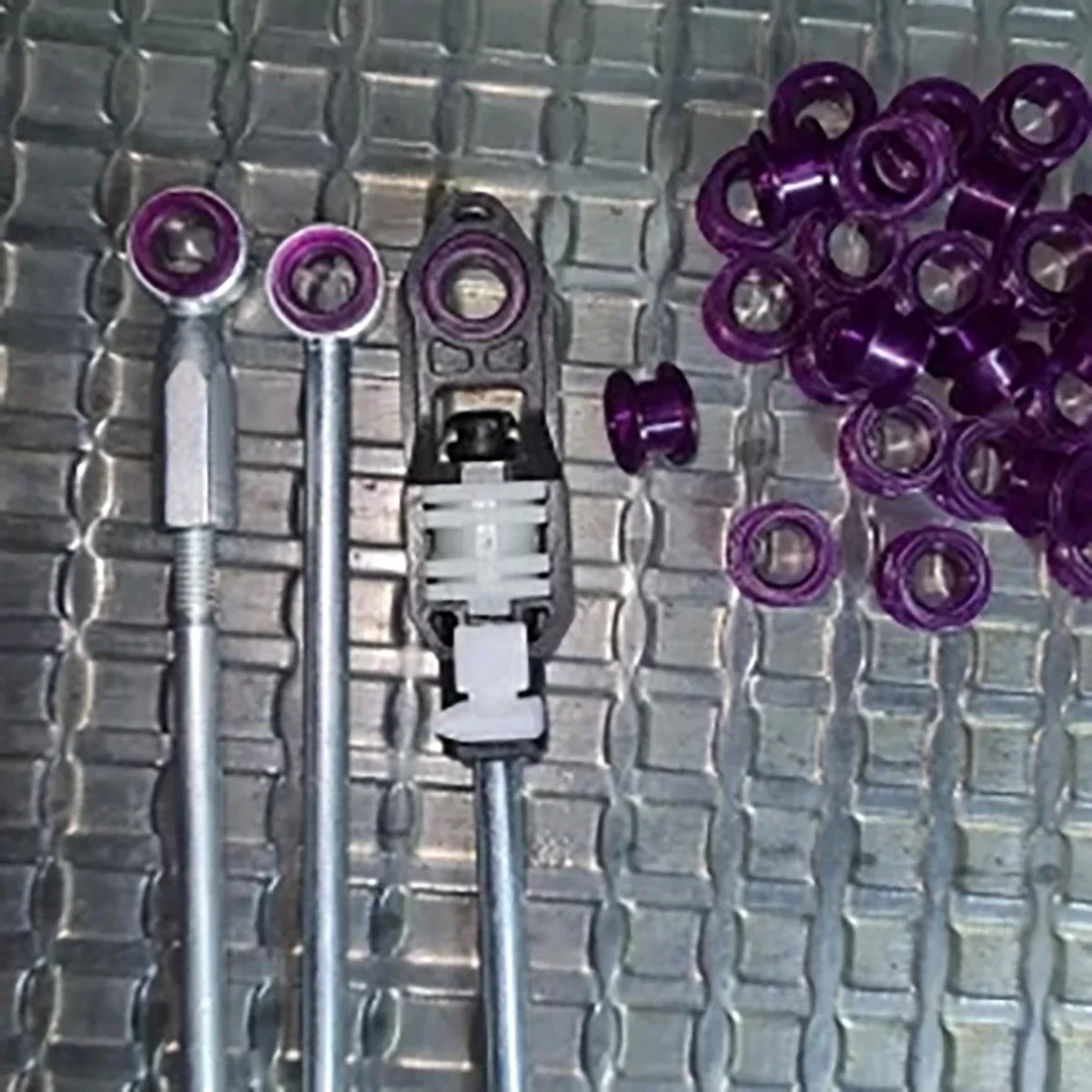 자동 수동 기어 변속 레버 연결 시프터 부싱 슬리브 그로밋 수리 키트, 고무 그로밋 클립 슬리브 교체 부품