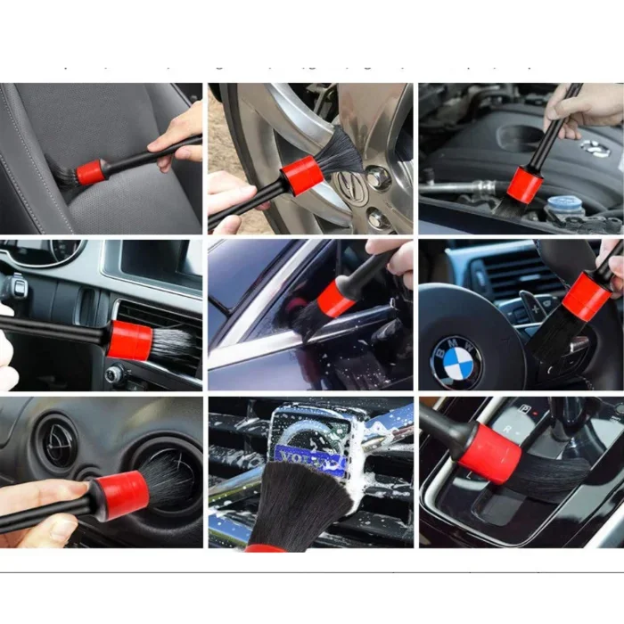 26/17/13 5Pcs 자세히 브러쉬 세트 청소 브러쉬 파워 스크러버 드릴 브러시 가죽 청소 도구