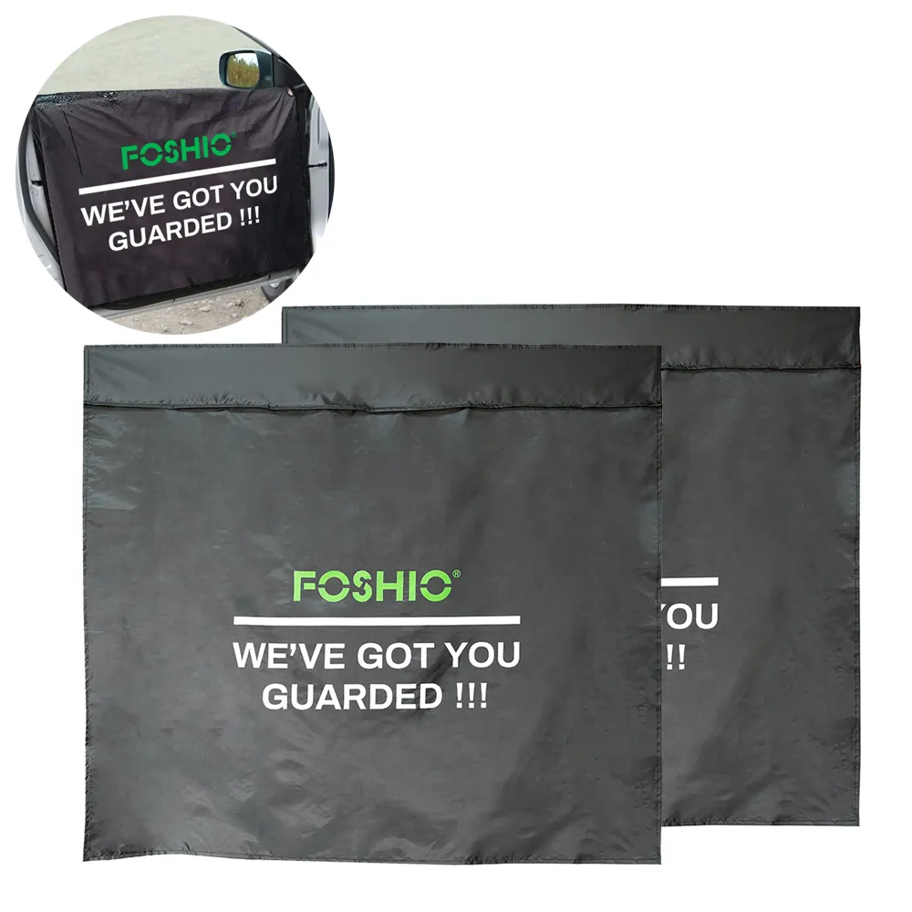 FOSHIO 나일론 자동차 도어 윈도우 커버 가드, 긁힘 방지 사이드 패널 보호기, 세척 세척 유리 틴팅 필름 액세서리, 2 개 title=FOSHIO 나일론 자동차 도어 윈도우 커버 가드, 긁힘 방지 사이드 패널 보호기, 세척 세척 유리 틴팅 필름 액세서리, 2 개