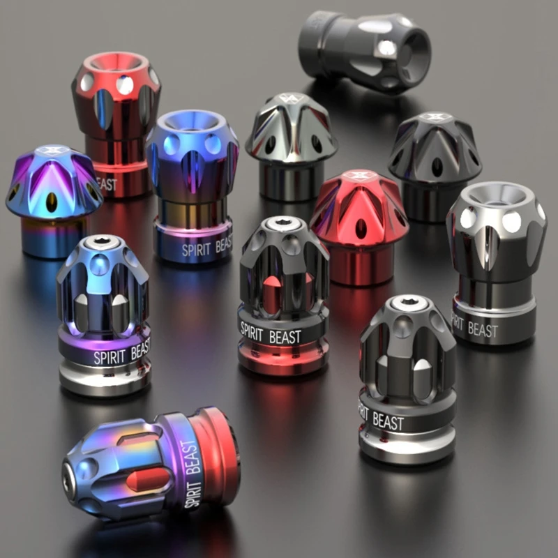 MotoLovee-알루미늄 합금 오토바이 밸브 커버, 자동차 휠 타이어 밸브 림 스템 캡, 스즈키 GSX250R 용 공기 방수 커버