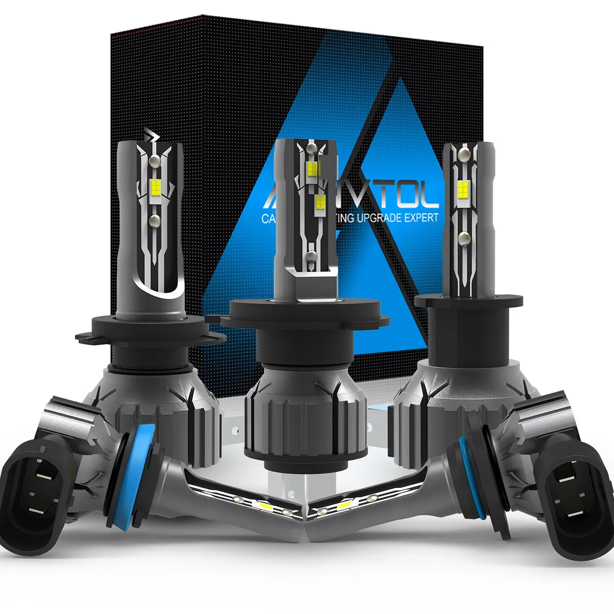 AENVTOL 자동차 안개등 운전 주간 주행 램프, H27 880 881 LED 전구, H27W, H8, H11, H7, 12V, 30000LM, 6500K, 화이트, 2 개 title=AENVTOL 자동차 안개등 운전 주간 주행 램프, H27 880 881 LED 전구, H27W, H8, H11, H7, 12V, 30000LM, 6500K, 화이트, 2 개 