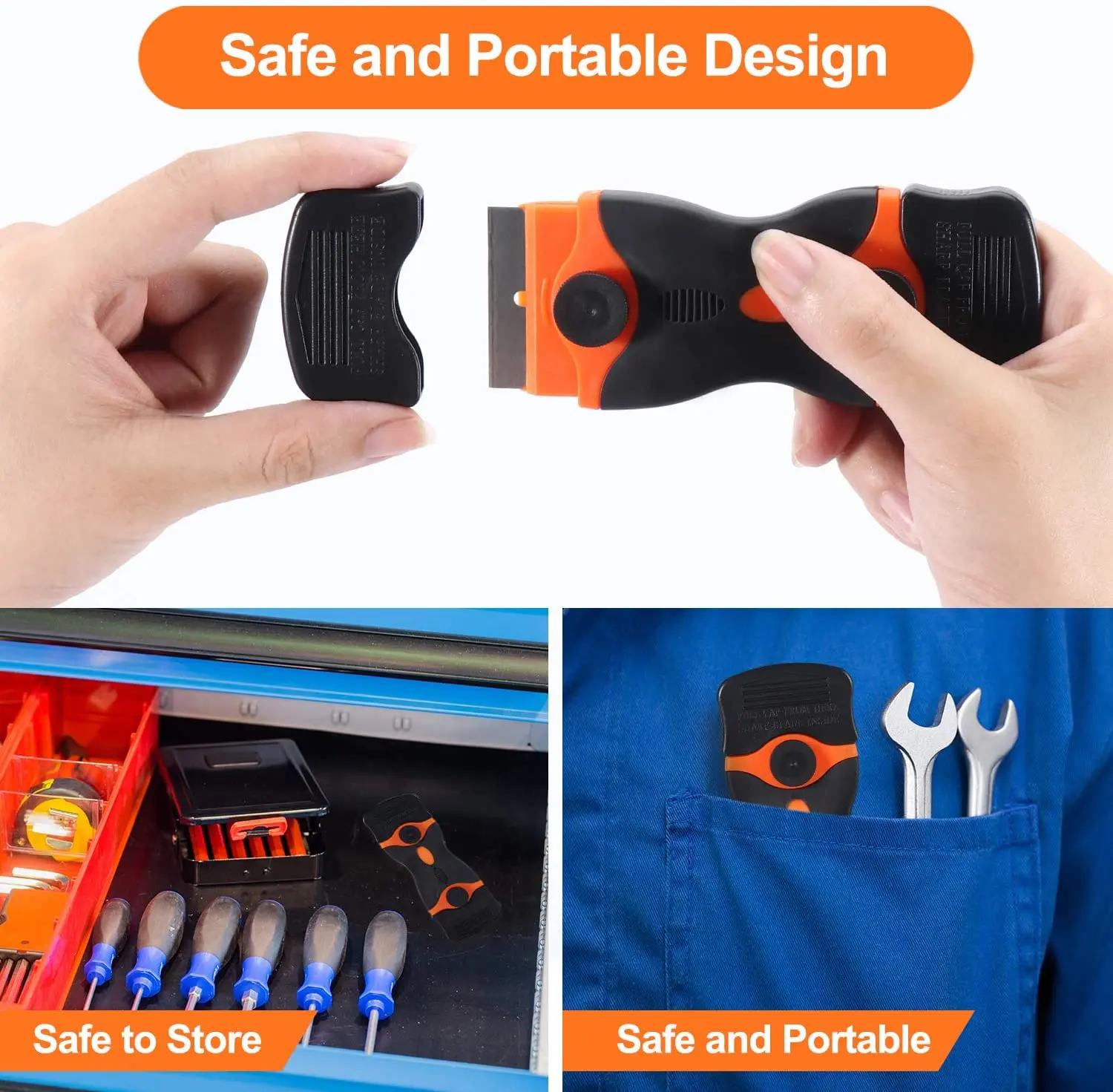 자동 스크레이퍼 블레이드 도구, 자동차 창문 유리 스토브 탑, 빈리 필름 스티커 설치, 틴트 접착제 갭 클리너, 스크린 스퀴지 나이프