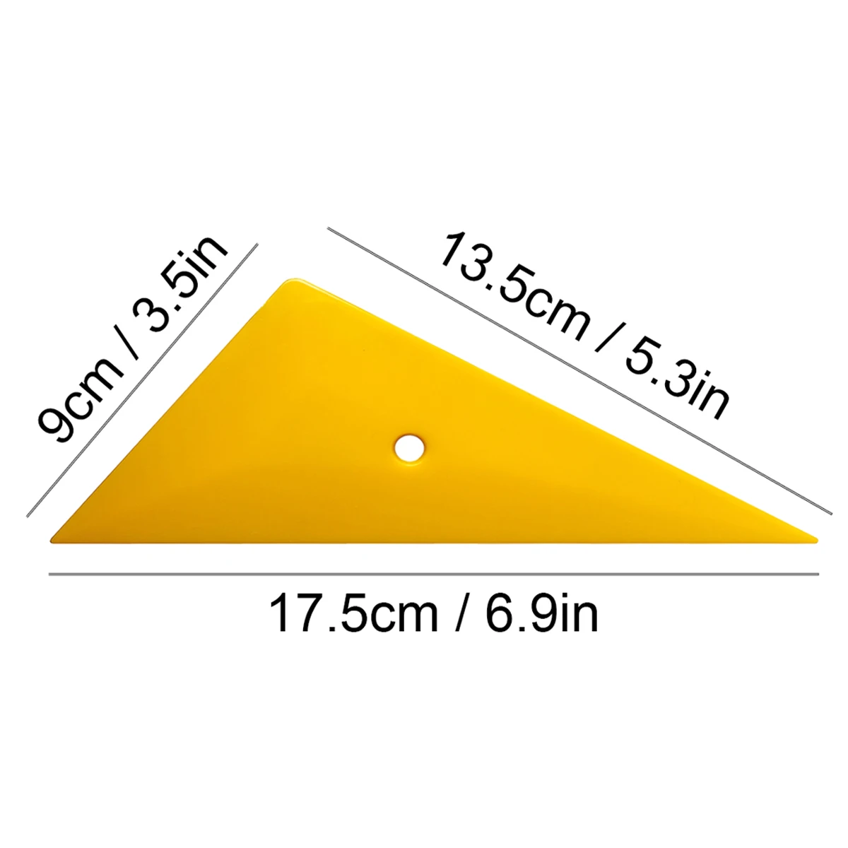 실버 삼각형 스크레이퍼 비닐 코너 수리 벽지, 자동차 스티커 창 착색 스퀴지, 노란색 이동 코너 도구, A73, A48, A05