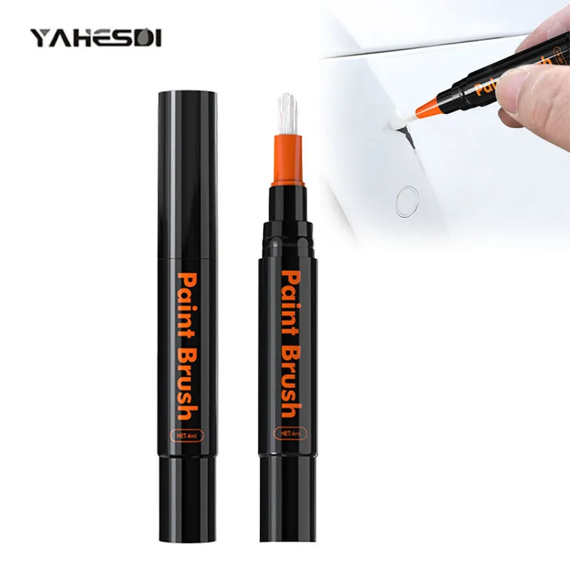 자동차 페인트 브러시 펜, 스크래치 수리 터치 업 페인트 펜, 블랙 화이트 어플리케이터, 범용 방수 스크래치 제거 연필 title=자동차 페인트 브러시 펜, 스크래치 수리 터치 업 페인트 펜, 블랙 화이트 어플리케이터, 범용 방수 스크래치 제거 연필 