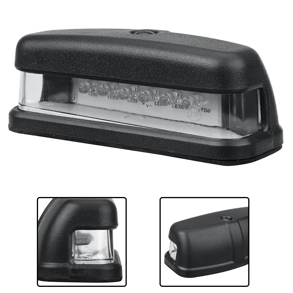 자동차 트럭 번호 번호판 라이트, 후방 테일 라이트, 트레일러 버스 화물차 방수, 6 LED, 1 개 title=자동차 트럭 번호 번호판 라이트, 후방 테일 라이트, 트레일러 버스 화물차 방수, 6 LED, 1 개 