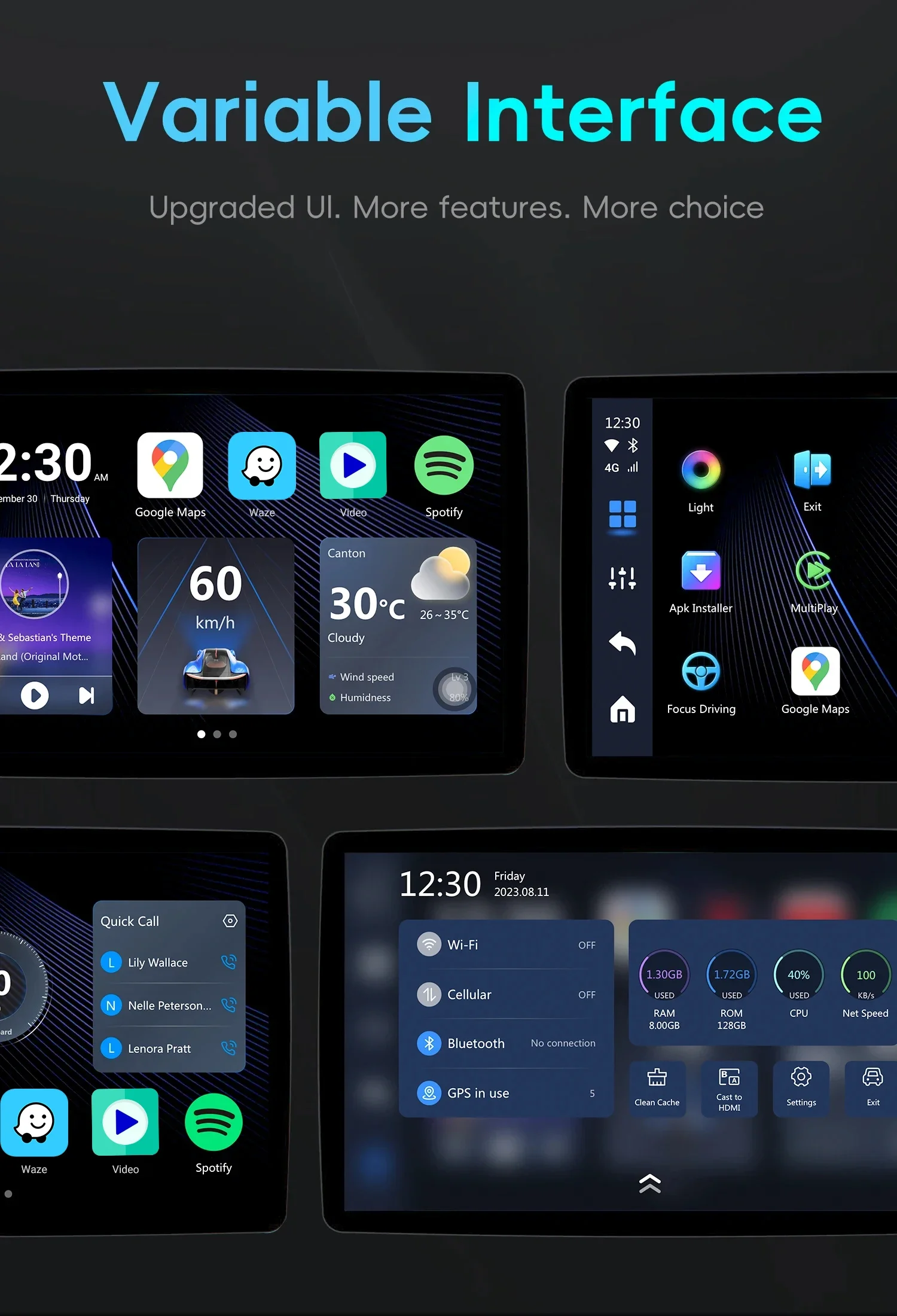 OTTOCAST 피카소 3 카플레이 AI 박스, 무선 안드로이드 자동차 TV 박스, 미니 HDMI, 도요타, 기아, 현대, VW, 넷플릭스, 자동차 액세서리