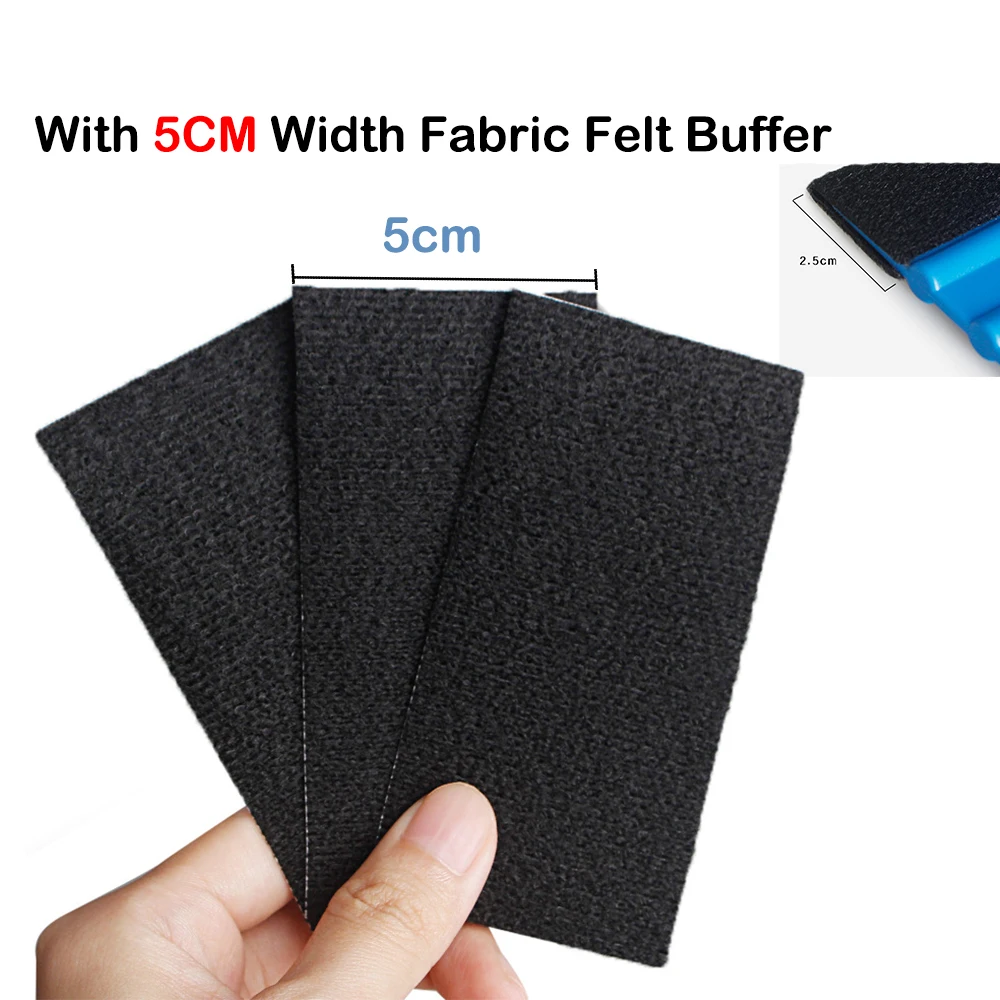 펠트 엣지 비닐 스퀴지 어플리케이터, 창문 착색 탄소 필름 스티커, 자동차 랩 도구, 하드 PP 청소 스크레이퍼, 자동차 액세서리