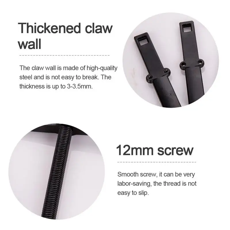 자동차 단조 이중 턱 내구성 기어 풀러, 사용자 친화적 솔리드 리무버, 볼 베어링 풀링, 자동차 오토바이 수리 차고 도구