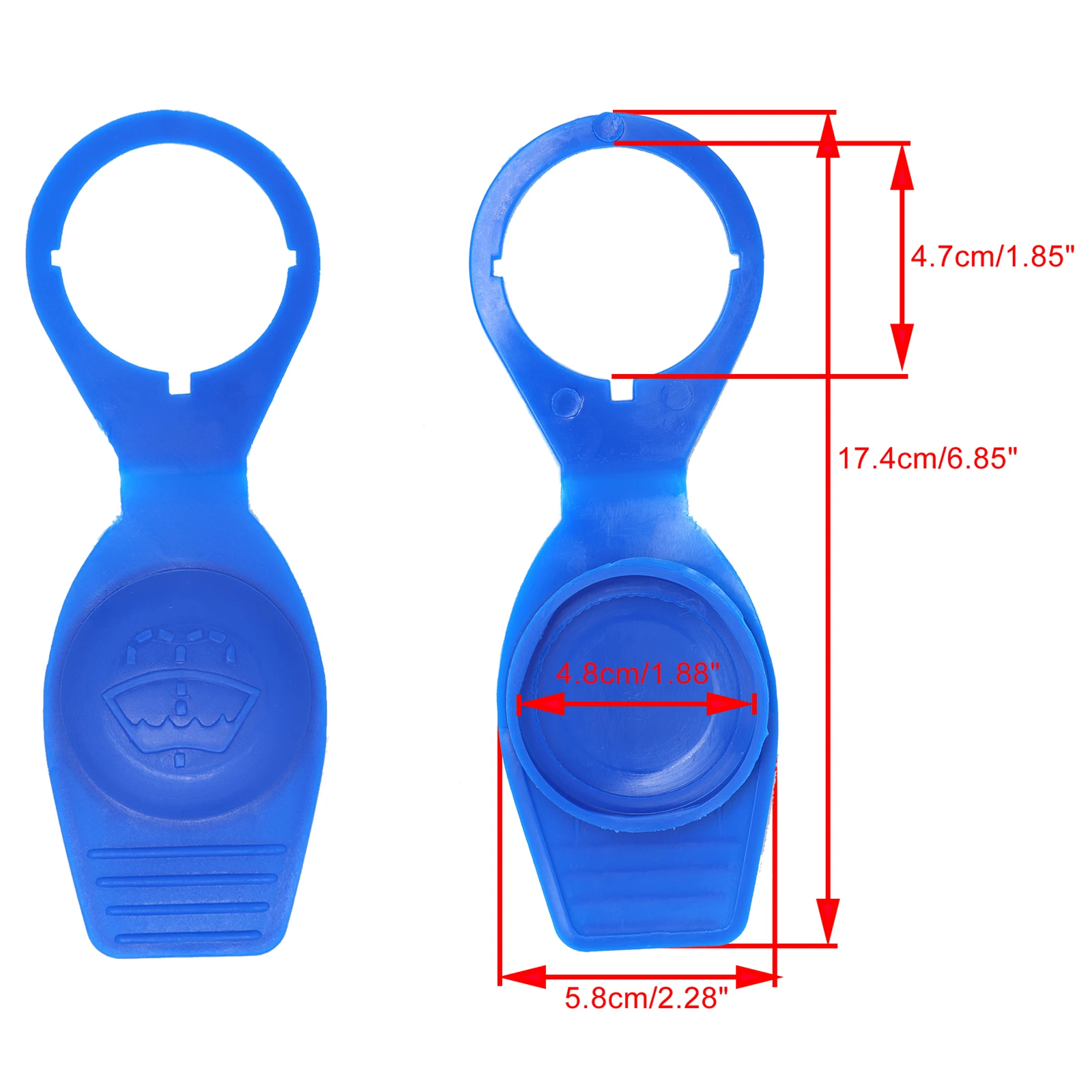 폭스 바겐 Amarok Beetle Vento Bora Jetta 캐디 Eos Fox Golf 3/4/5/6/7 Lupo 앞 유리 와셔 저수지 유체 캡 탱크 병 커버