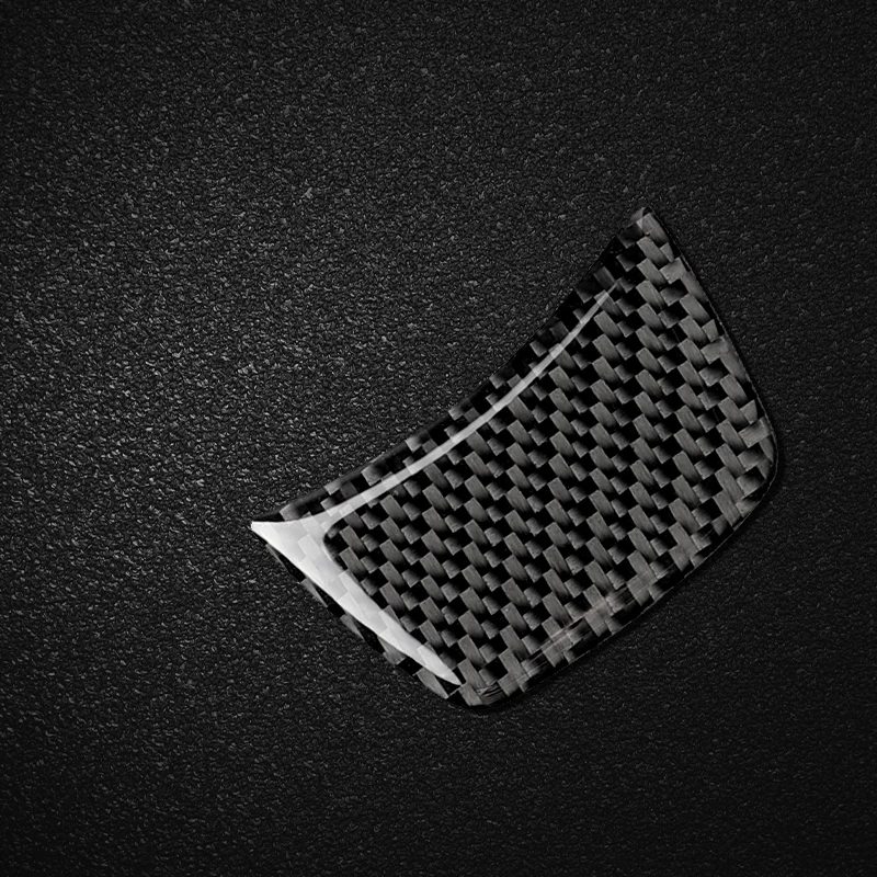 탄소 섬유 자동차 인테리어 스티어링 휠 트림 커버 스티커, 아우디 A1 A3 A4 A5 A6 Q3 Q5 Q7 S3 S4 S5 S6 S7 자동차 액세서리