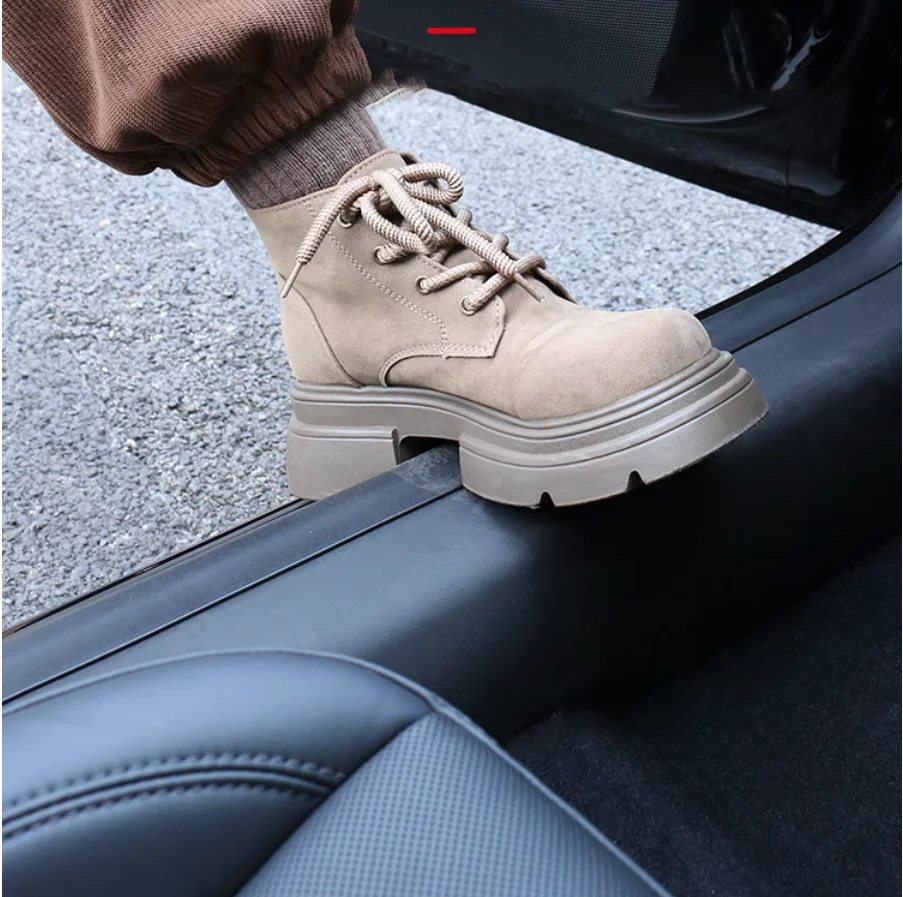 테슬라 모델 3 하이랜드 2024 액세서리 문짝 엔트리 가드 시트 카펫, 더러움 방지 트림, 트렁크 씰 플레이트 커버, 스커프 보호