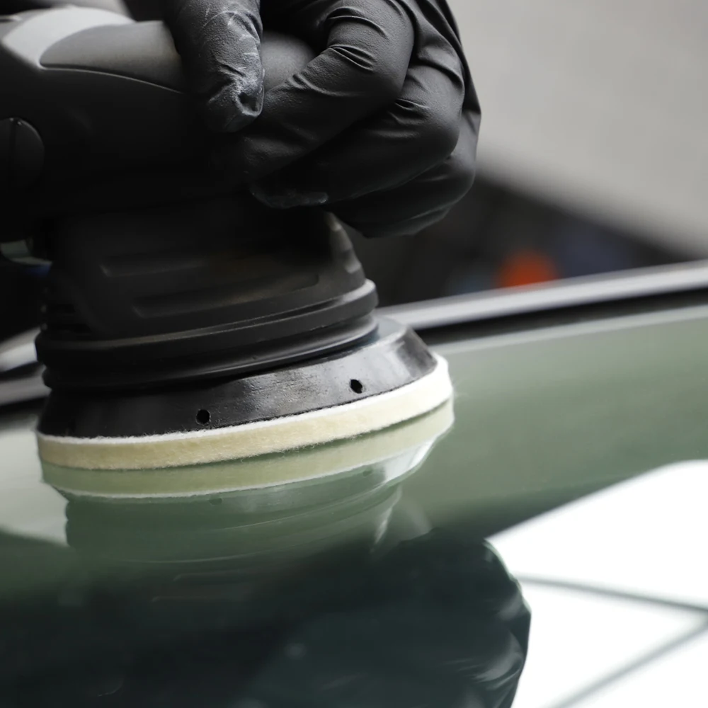 SPTA 1, 2, 3, 4, 5, 6/7 인치 양모 연마 패드, 자동차 유리 금속 버핑 디스크, 광택기 왁싱 청소용