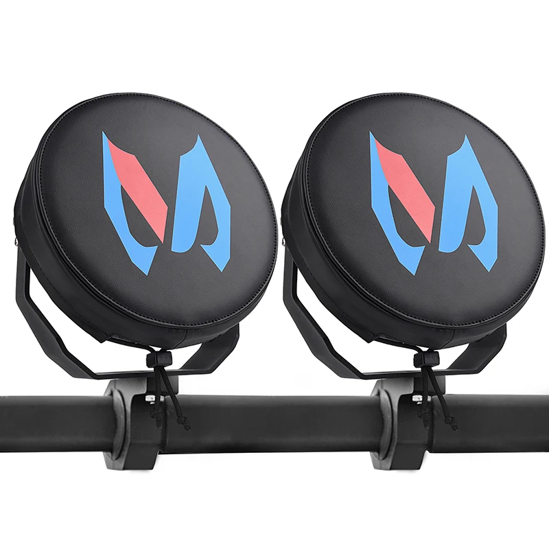 MICTUNING LED 포드 조명 커버, LED 큐브 라이트 커버, 보호 라이트 바, 오프로드 조명 운전 안개등 렌즈 커버, 7 인치, 9 인치