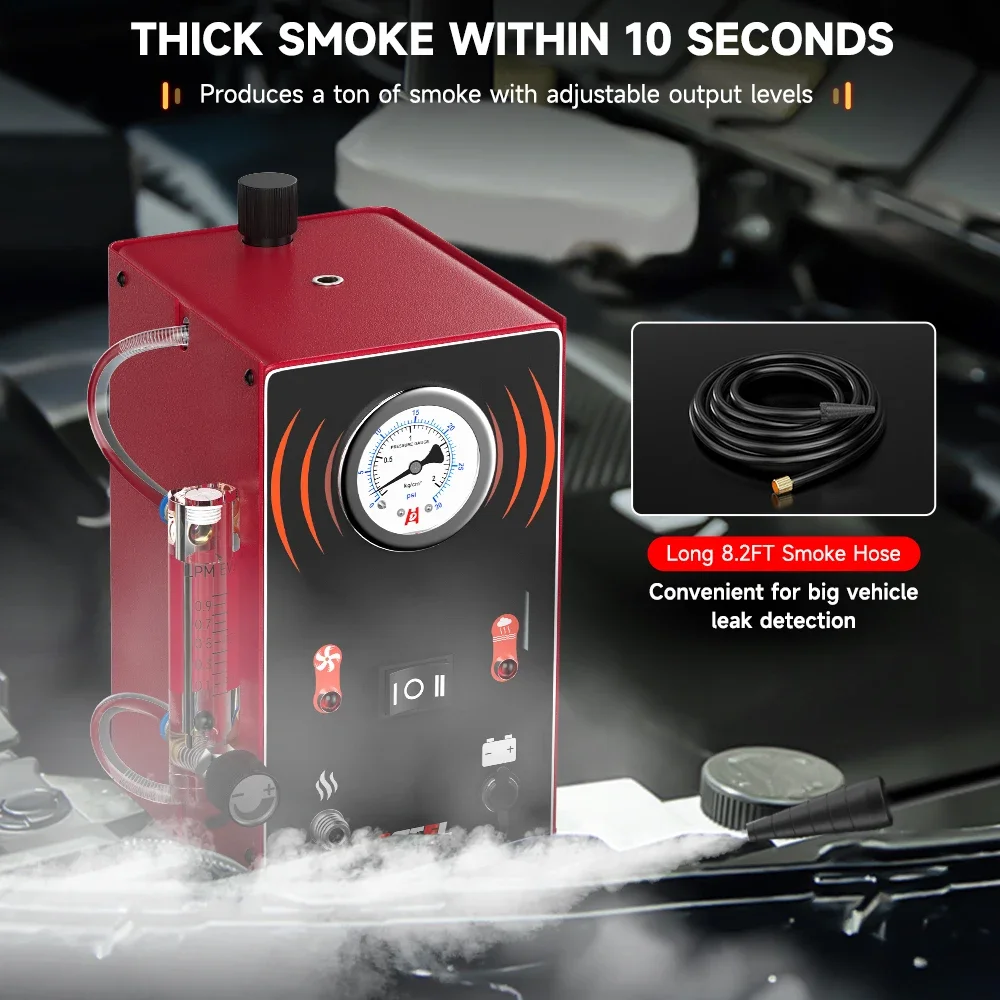 ANCEL S300 자동차 Evap 연기 기계 오일 파이프 누출 분석기 테스터, 연료 파이프 누출 발생기, 자동 EVAP 시스템 진단 도구