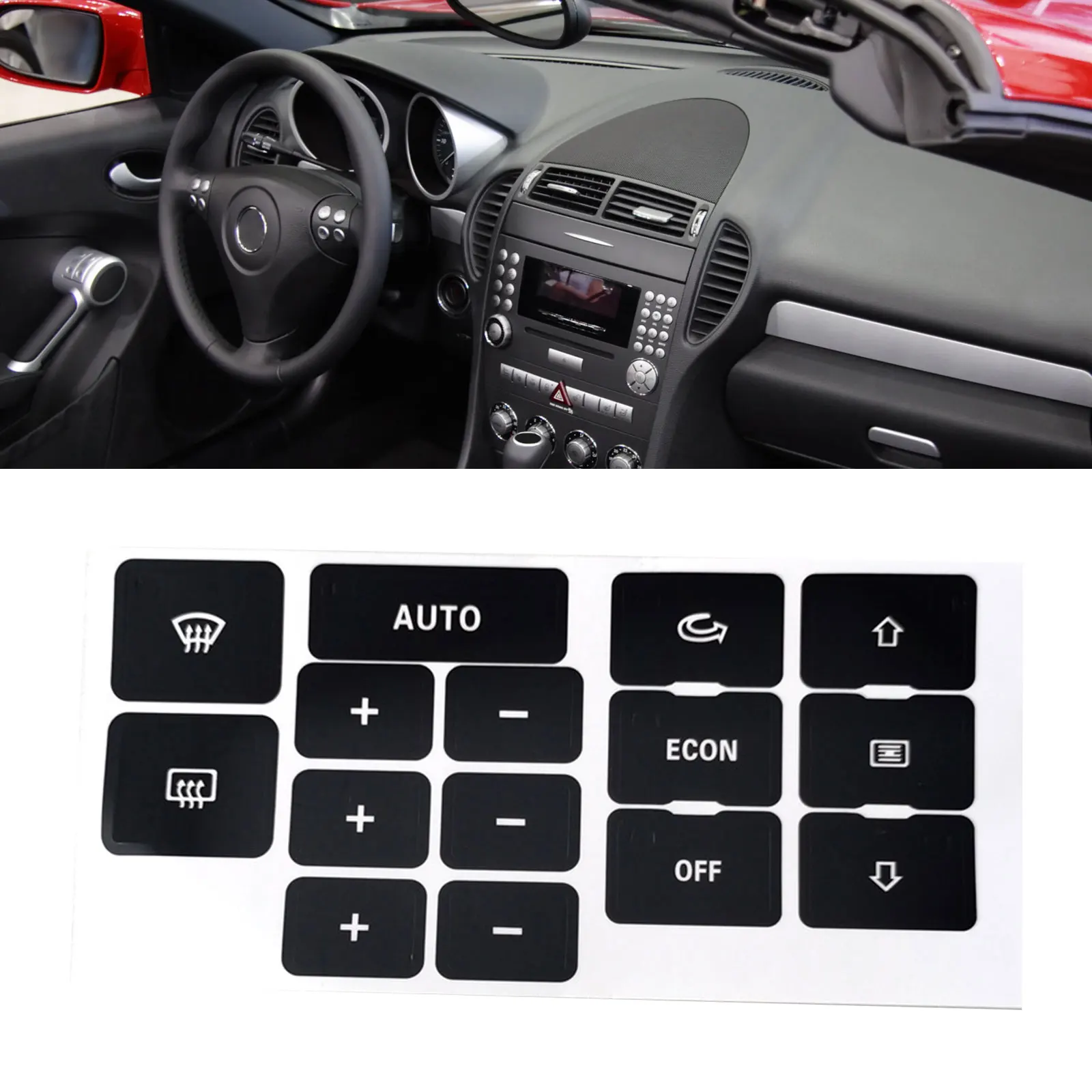 무광 블랙 에어 히터 제어 버튼 스티커, 아우디 A6 C5 A/C, 아우디 A6 C5 히터 AC 기후 제어 버튼 수리 데칼 title=무광 블랙 에어 히터 제어 버튼 스티커, 아우디 A6 C5 A/C, 아우디 A6 C5 히터 AC 기후 제어 버튼 수리 데칼