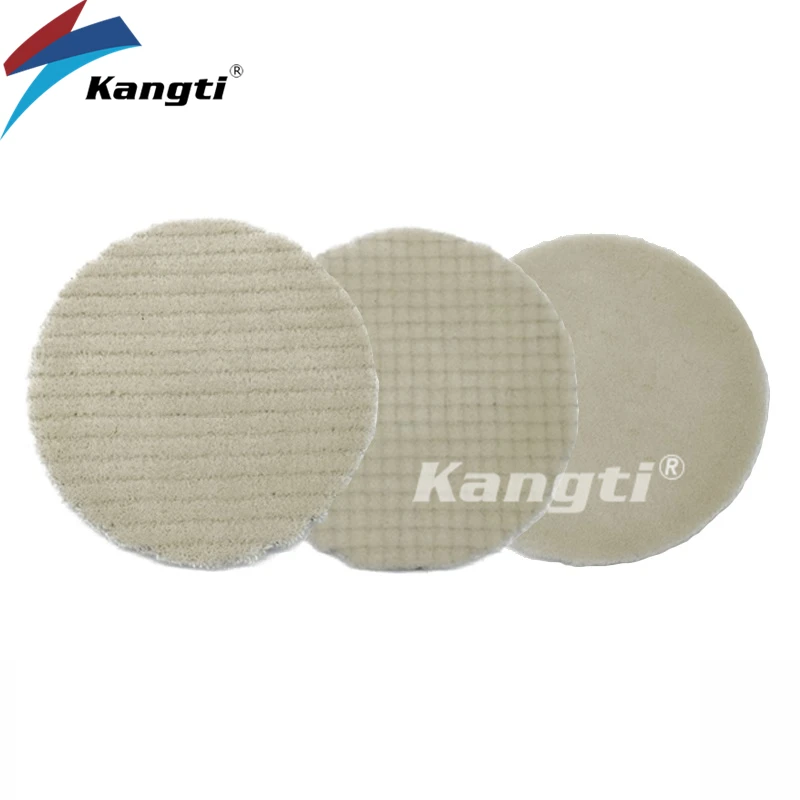 일본 스타일 양모 연마 패드 3 인치 5 인치, 자동차 폴리셔 키트용 버핑 패드, 양모 마무리 연마 패드, 무거운 절단