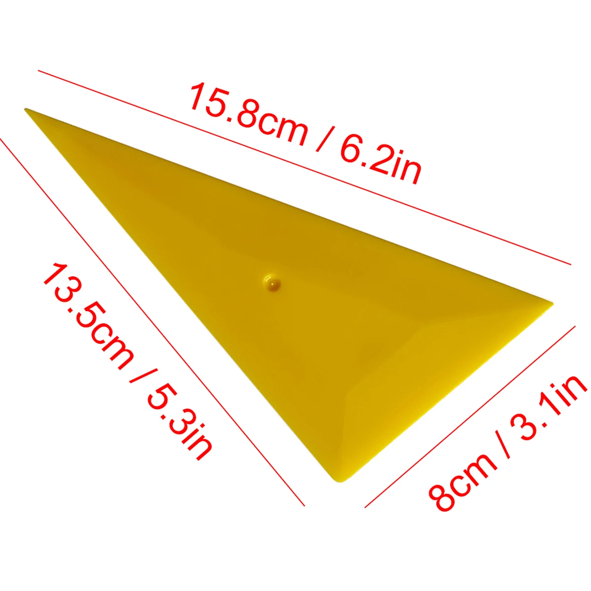실버 삼각형 스크레이퍼 비닐 코너 수리 벽지, 자동차 스티커 창 착색 스퀴지, 노란색 이동 코너 도구, A73, A48, A05