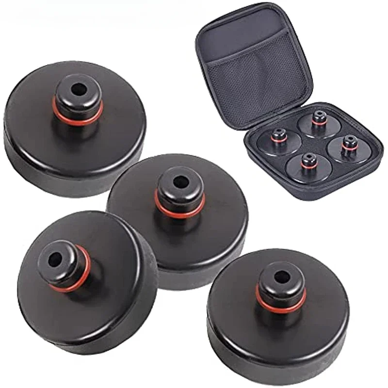 테슬라 모델 3 + 고무 리프팅 잭 패드, 리프팅 포인트 어댑터 도구 섀시 보관 케이스, 모델 3 Y S X, 신형 모델 3 하이랜드 2024