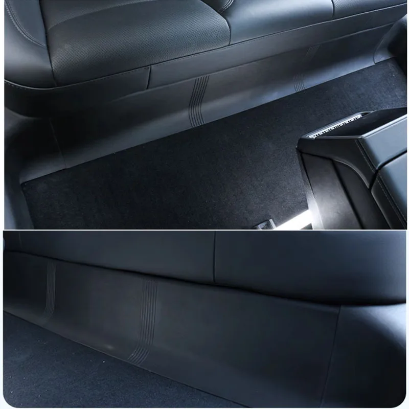 테슬라 모델 3 하이랜드 2024 액세서리 문짝 엔트리 가드 시트 카펫, 더러움 방지 트림, 트렁크 씰 플레이트 커버, 스커프 보호