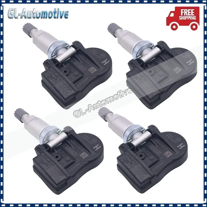 랜드로버 디펜더 디스커버리 레인지로버 이보크용 타이어 압력 센서, TPMS, LR070840, LR066378, 433MHz, 4 개