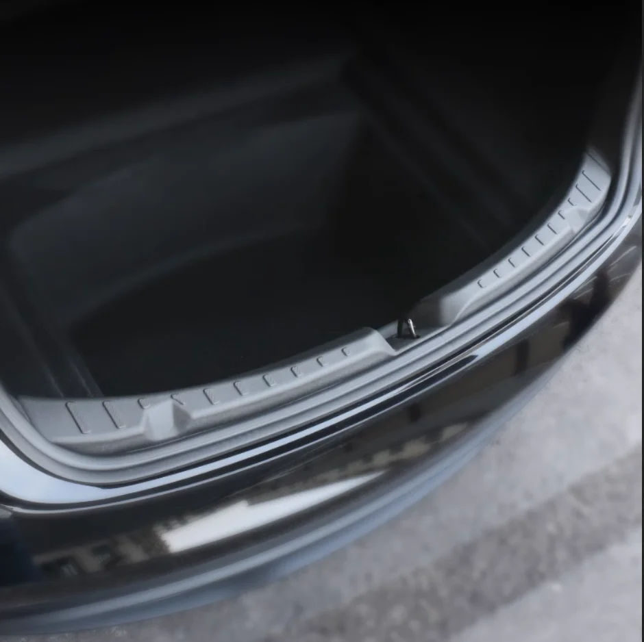 테슬라 모델 3 하이랜드 2024 액세서리 문짝 엔트리 가드 시트 카펫, 더러움 방지 트림, 트렁크 씰 플레이트 커버, 스커프 보호