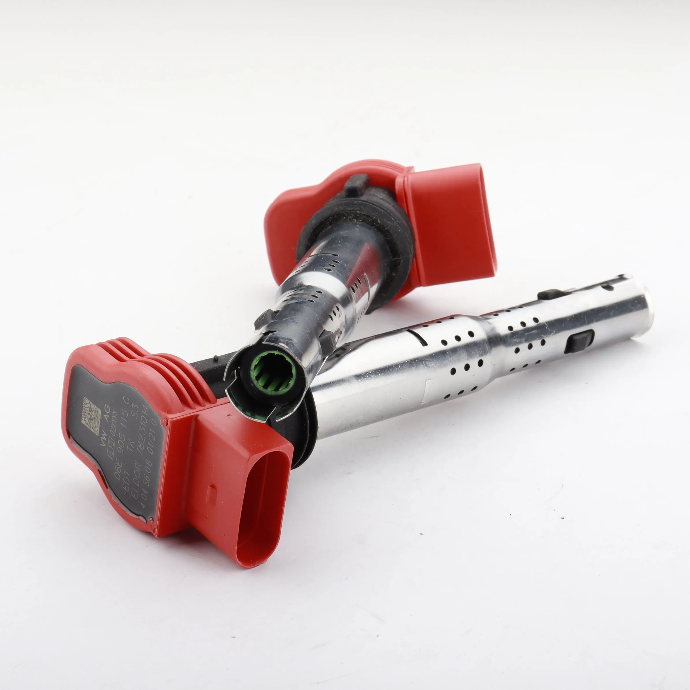 VW 제타 골프 파사트 티구안 CC용 점화 코일, 아우디 A3, 4, 5, 6, 7/8, TT Q3, 5, R8 용, OEM 06E905115, ABCDE 07K905715F, 1, 2, 3, 4PCSCar