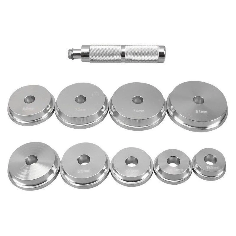 액슬 부싱 베어링 레이스 및 씰 제거, 드라이버 마스터 도구 세트 설치, 10 개