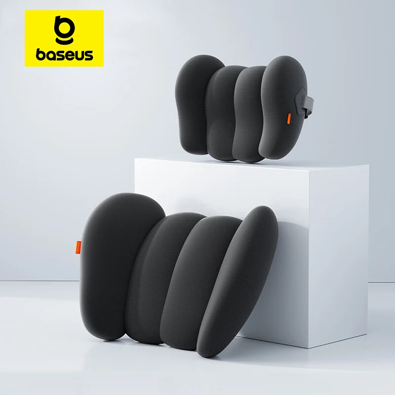 Baseus 차량용 헤드레스트 목 허리 쿨링 젤 베개, 요추 지지 쿠션, 통기성 메모리 코튼, 인체공학적 디자인 title=Baseus 차량용 헤드레스트 목 허리 쿨링 젤 베개, 요추 지지 쿠션, 통기성 메모리 코튼, 인체공학적 디자인 