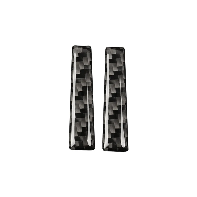 포드 머스탱 GT 2015-2021 용 액세서리, 탄소 섬유 인테리어 자동차 기어 레버, 양면 트림 커버 트림 스티커 데칼 장식