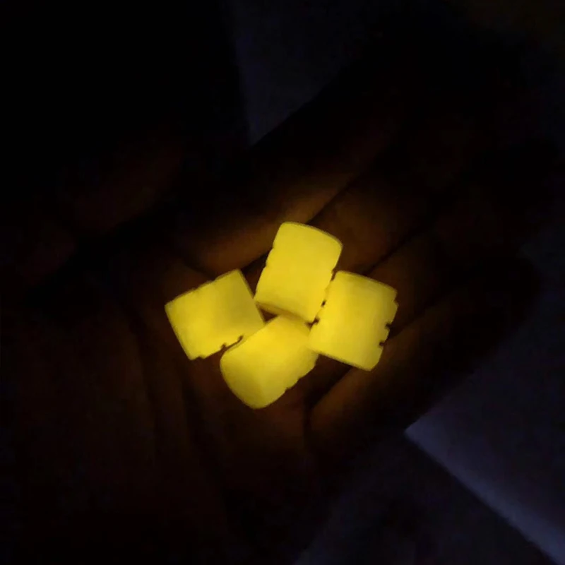 1/4/8Pcs 다채로운 미니 타이어 밸브 캡 자동차 오토바이 타이어 휠 허브 스타일링 장식 자동차 오토바이 빛나는 밸브 커버